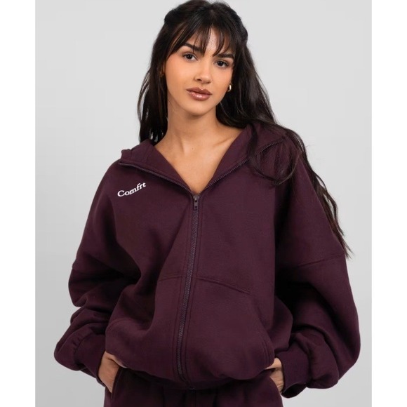 Comfrt Tops - Comfrt‎ Cloud Zip Hoodie size 2XL NWT